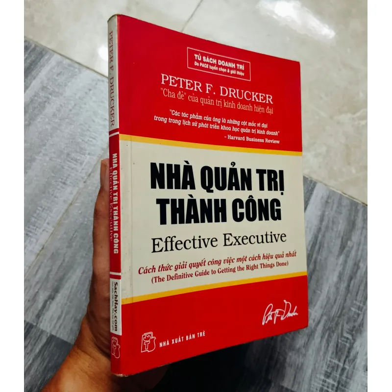 NHÀ QUẢN TRỊ THÀNH CÔNG - Peter Drucker 1041356