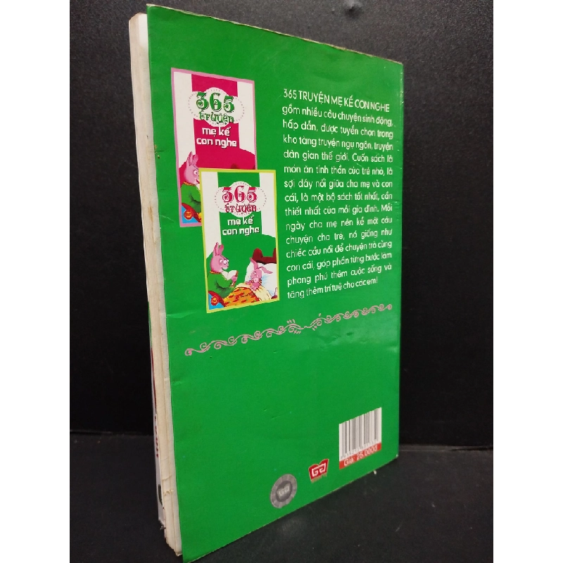 365 Truyện Mẹ Kể Con Nghe 2 mới 80% ố vàng, bẩn bìa nhẹ 2010 HCM2405 Ngọc Khánh SÁCH VĂN HỌC 146828