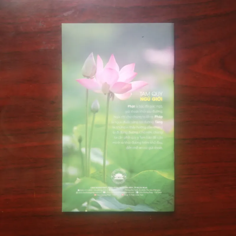 [Sách Phật Giáo] Tam Quy Ngũ Giới (Thích Chân Tính) 975720