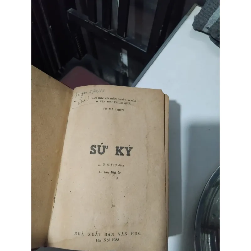 Sử ký Tư Mã Thiên do Nhữ Thành tức GS Phan Ngọc dịch  933747