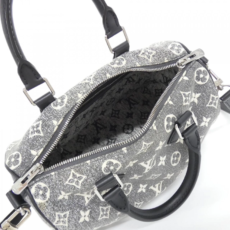 Túi xách Boston Louis Vuitton Monogram Jacquard Denim Speedy Bandoulière 25cm M21464 - Hàng hiệu Chính hãng 803375