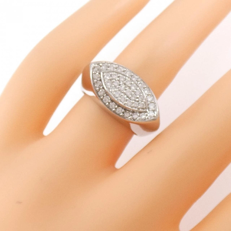 Nhẫn kim cương K18WG 0.56CT - Hàng hiệu Authentic 855548