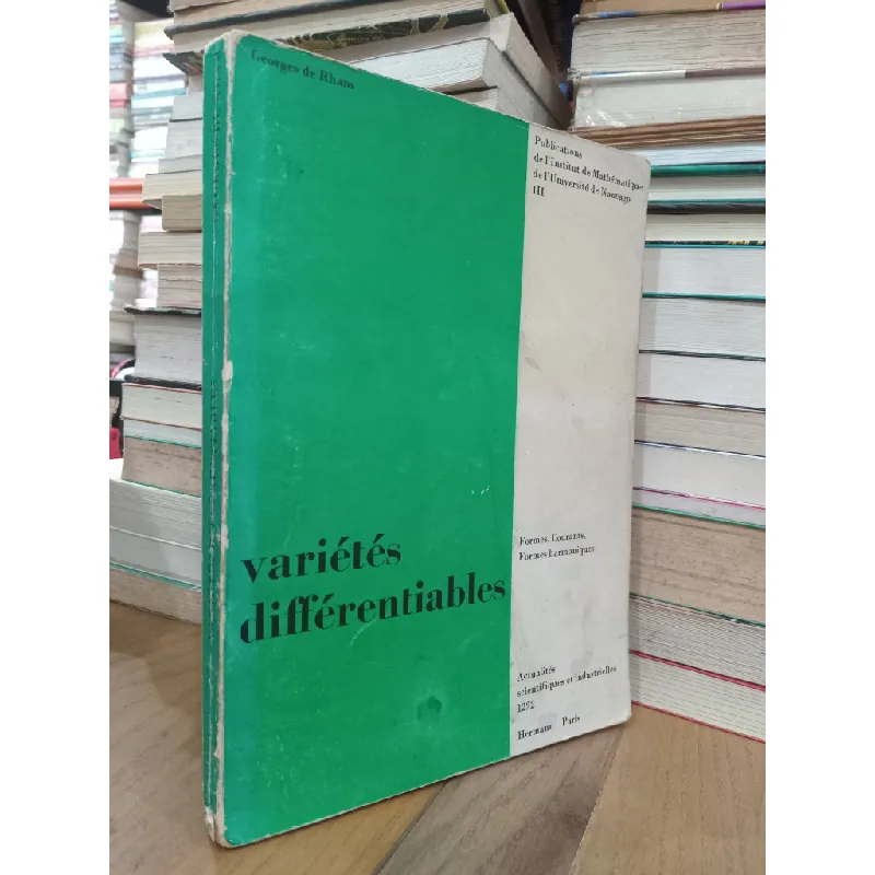 Variétés différentiables - Georges De Rham 712017