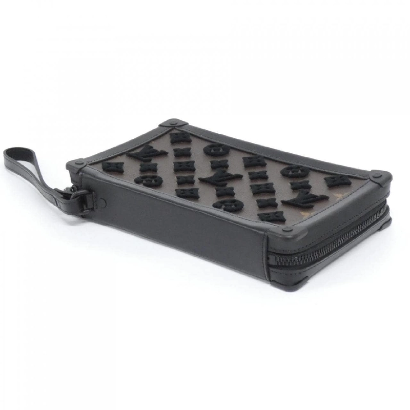 Túi xách Louis Vuitton Monogram Taffeta Soft Trunk Clutch M45061 614255