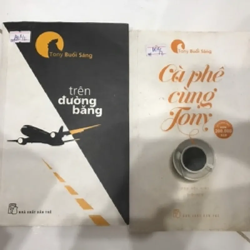 [Sách Cũ SCGR] Combo Sách Cà Phê Cùng Tony + Trên Đường Băng (Bộ 2 Cuốn) Tony Buổi Sáng TKB2606 KỸ NĂNG 684185