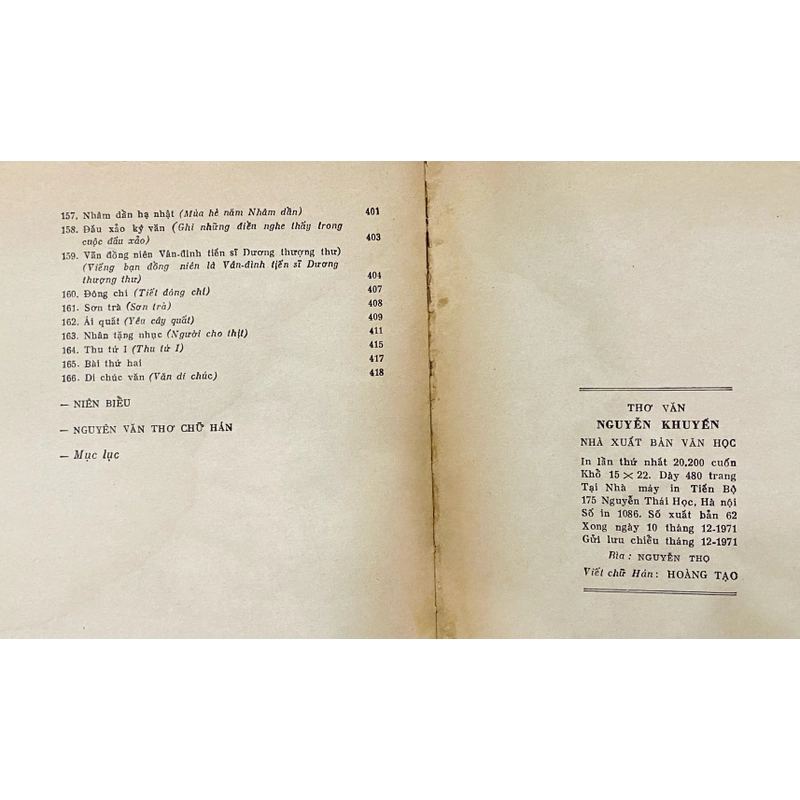Thơ Văn Nguyễn Khuyến xb năm 1971 519434