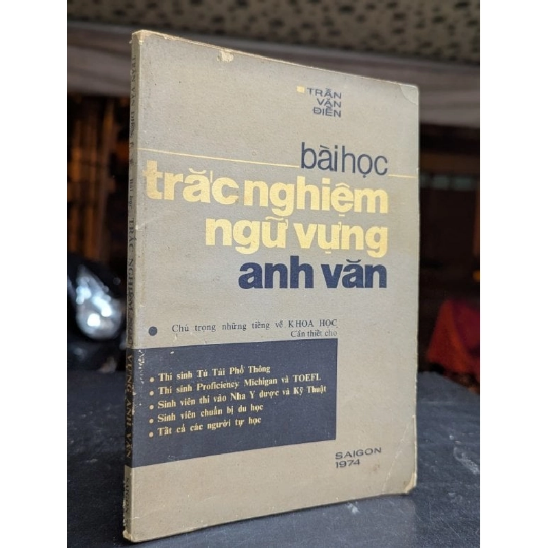 Bài học trắc nghiệm ngữ vựng anh văn - Trần Văn Điền 465336