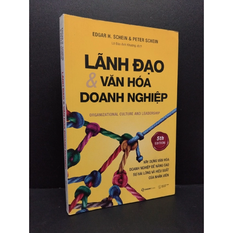 Lãnh đạo & văn hóa khởi nghiệp mới 90% bẩn nhẹ 2021 HCM1008 Edgar H. Schein & Peter Schein MARKETING KINH DOANH 916439