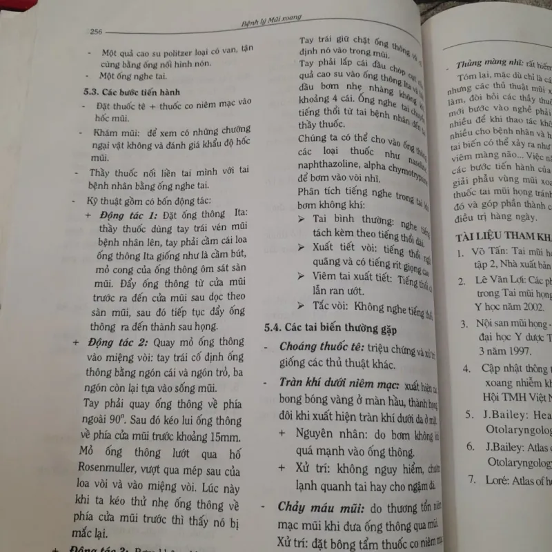 TAI MŨI HỌNG NHẬP MÔN- Phó GS Tiến sỹ NHAN TRỪNG SƠN. 788006