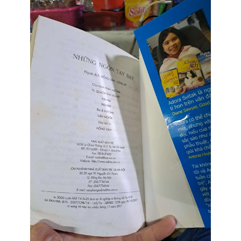Những ngón tay bay - Adora Svitak VĂN HỌC HCM1008 920117