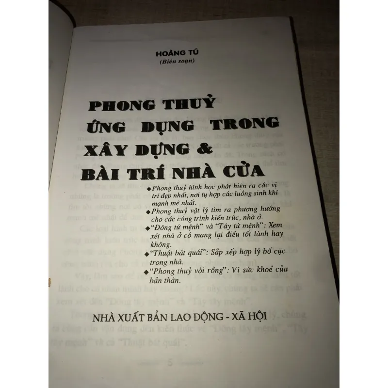 Phong thuỷ ứng dụng trong xây dựng và bài trí nhà cửa  994856