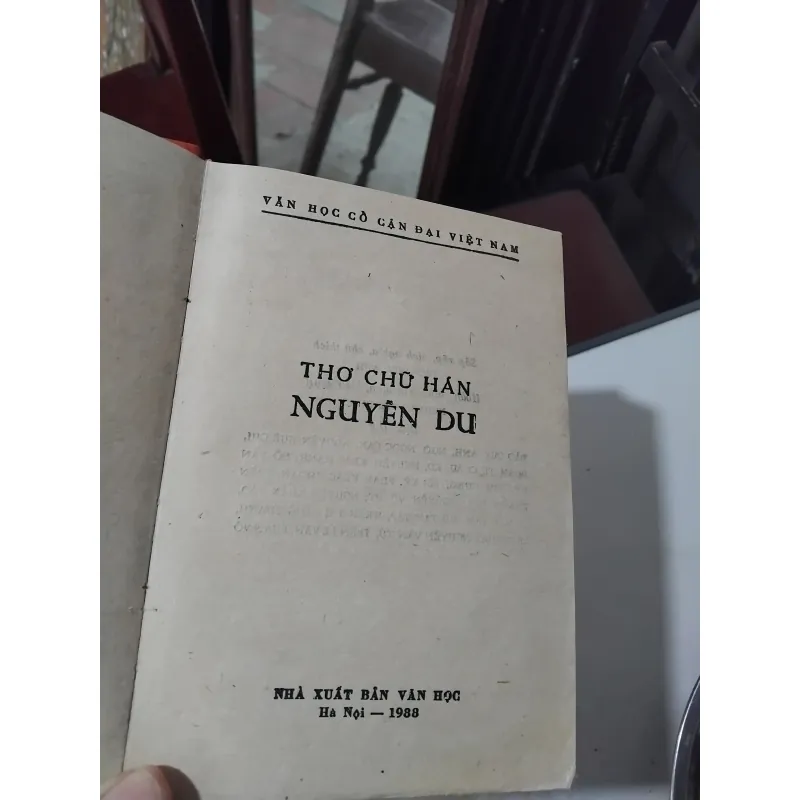 Thơ chữ Hán Nguyễn Du 933687