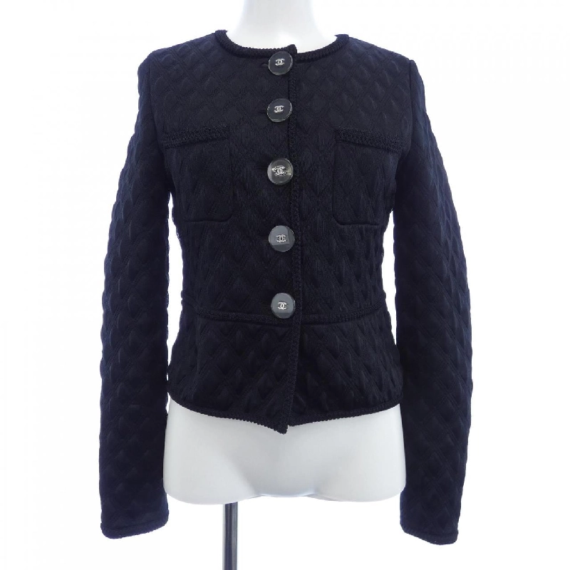 CHANEL P57008K07441 17A Áo khoác không cổ - Hàng hiệu Chính hãng 823937