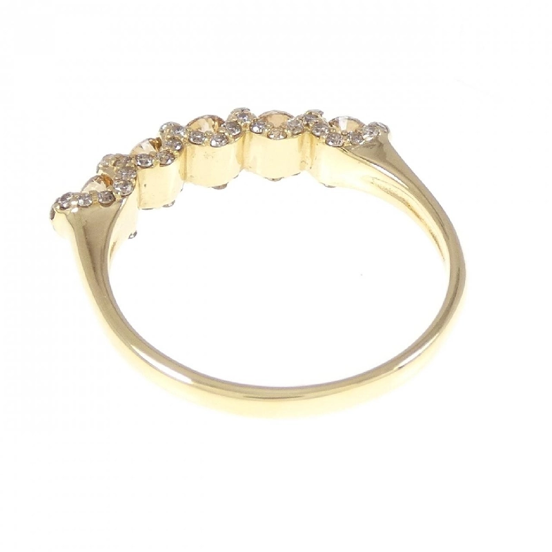 Nhẫn kim cương K18YG 0.70CT 672644