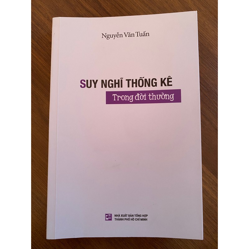 SÁCH SUY NGHĨ THỐNG KÊ TRONG ĐỜI THƯỜNG - NHƯ MỚI 163192