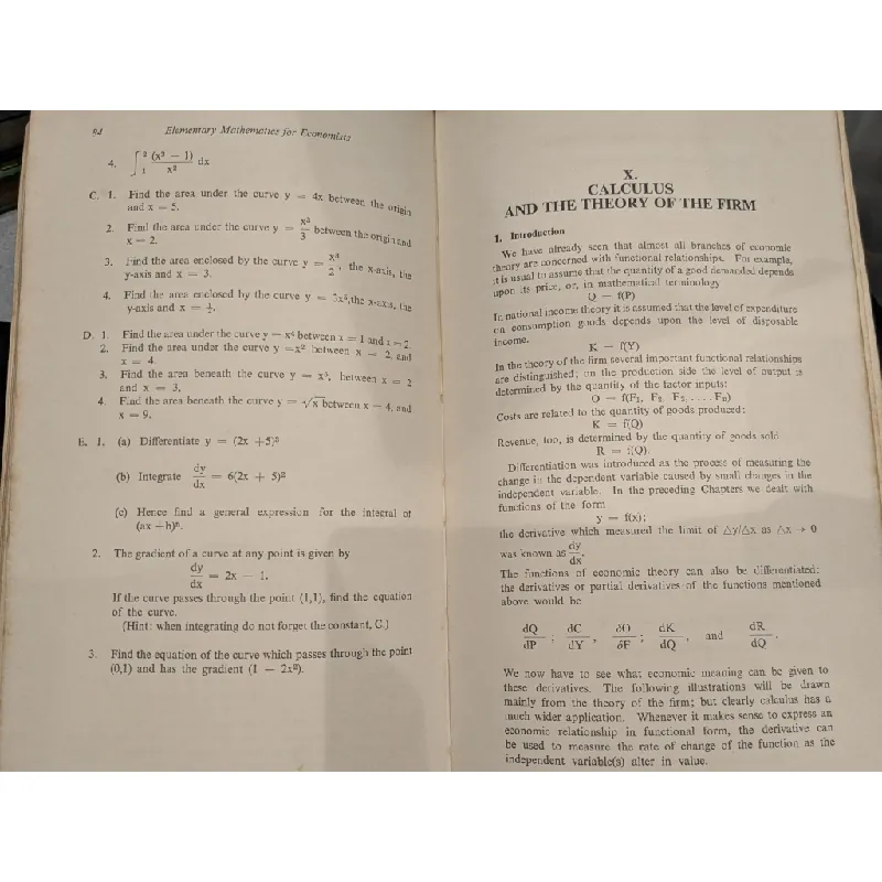 Elementary mathematics for economists - Caroline Dinwidy 720482