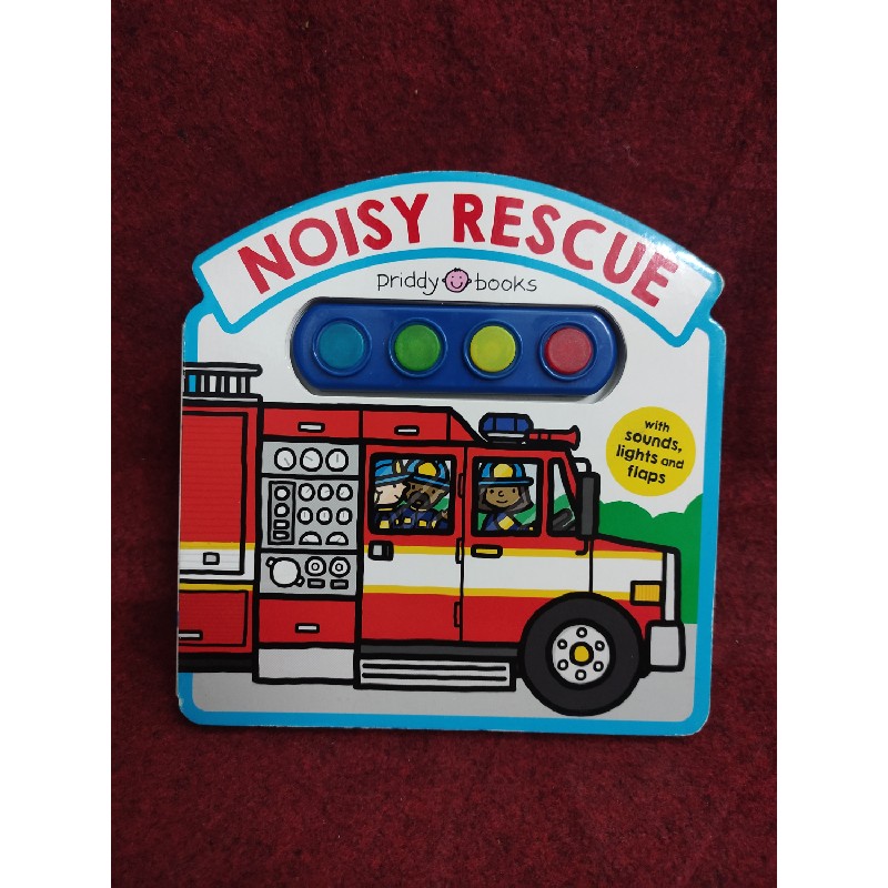 Noisy Rescue - priddy book mới 90% 134329