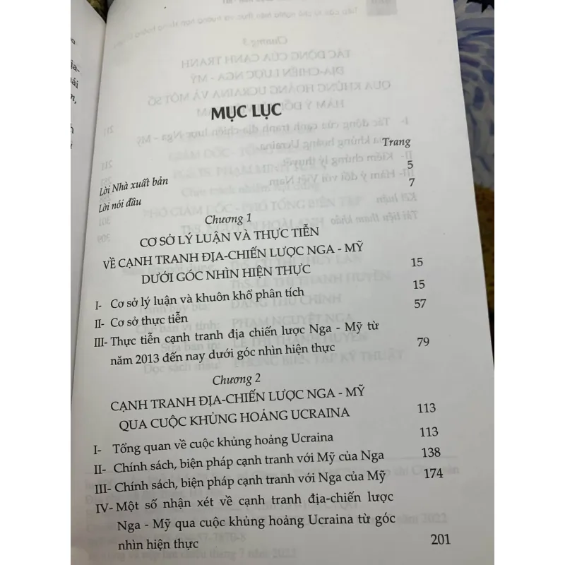 Cạnh Tranh Địa - Chiến Lược Nga- Mỹ.. - TS. Phan Thị Thu Dung 754770