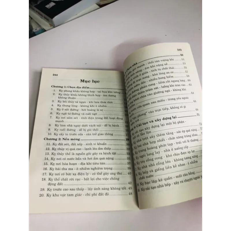 PHONG THUỶ NHÀ Ở 100 ĐIỀU KIÊNG KỴ 700971