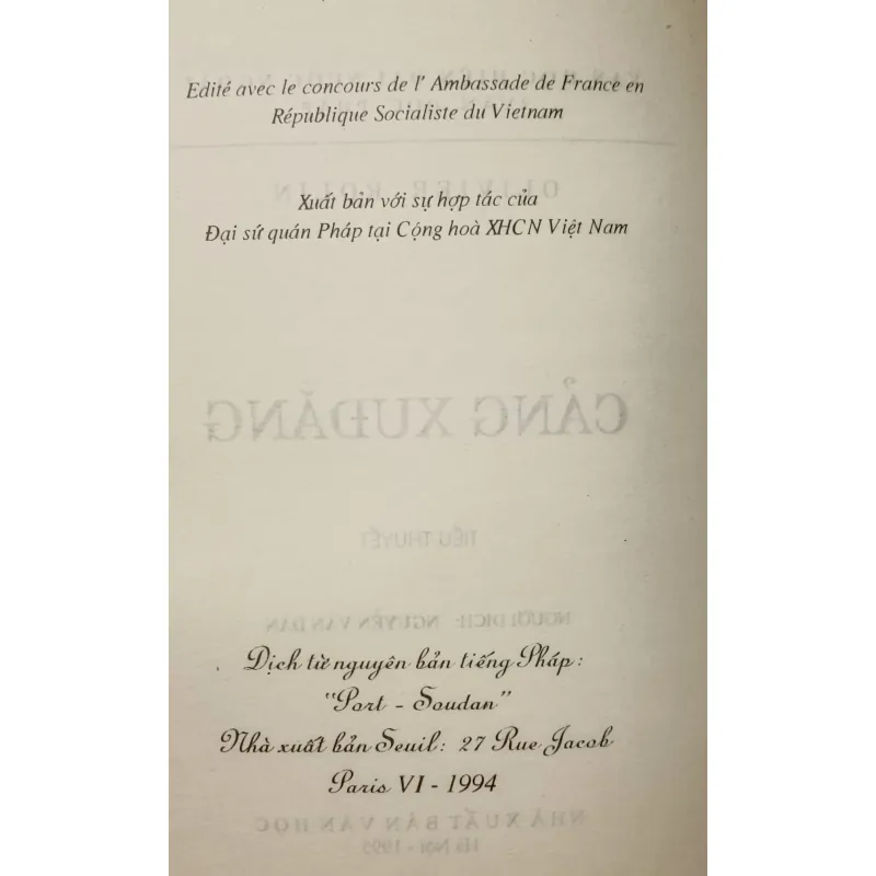 Cảng Xu Đăng (Olivier Rolin) 926286