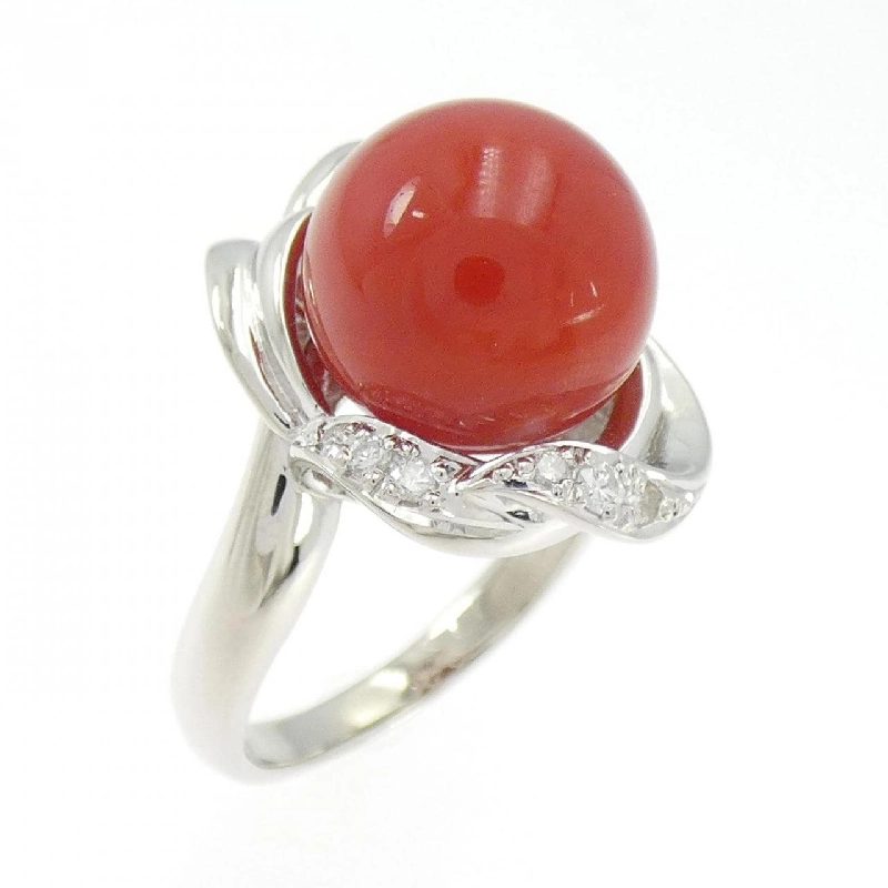 Nhẫn San Hô PT900 11.2mm - Hàng hiệu Chính hãng 852542