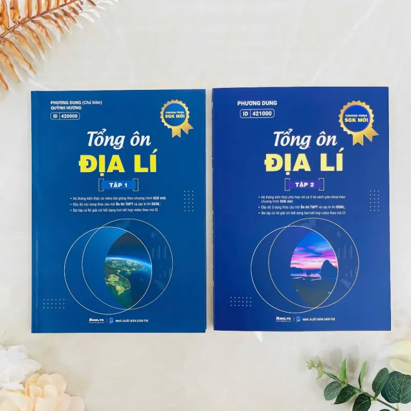 Sách 2026 - Tổng ôn Địa Lí Tập 1+2 799877