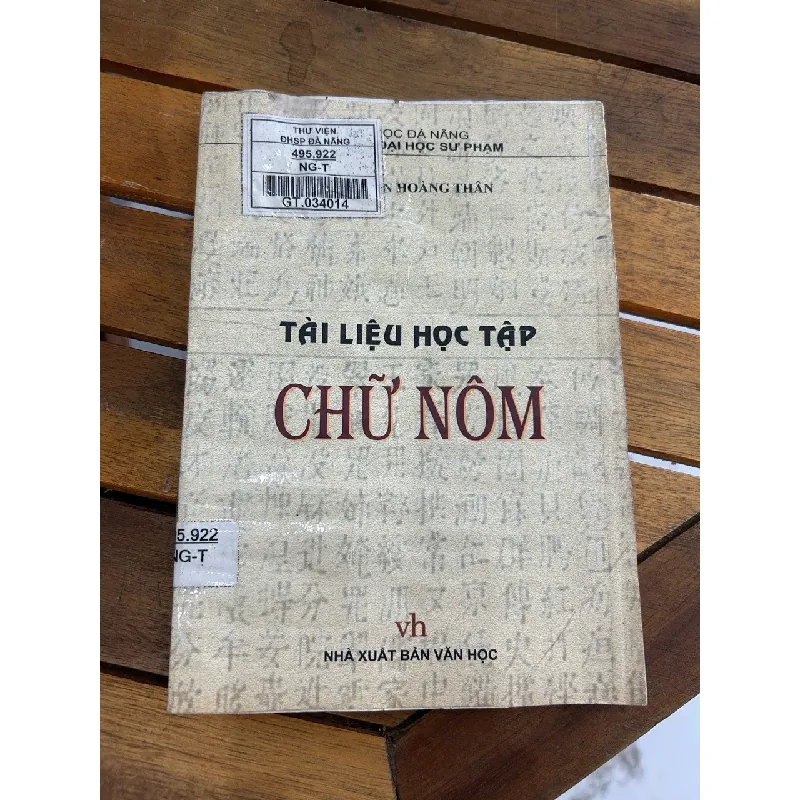 Tài liệu học tập Chữ Nôm – Nguyễn Hoàng Thân (NXB Văn Học) 594111