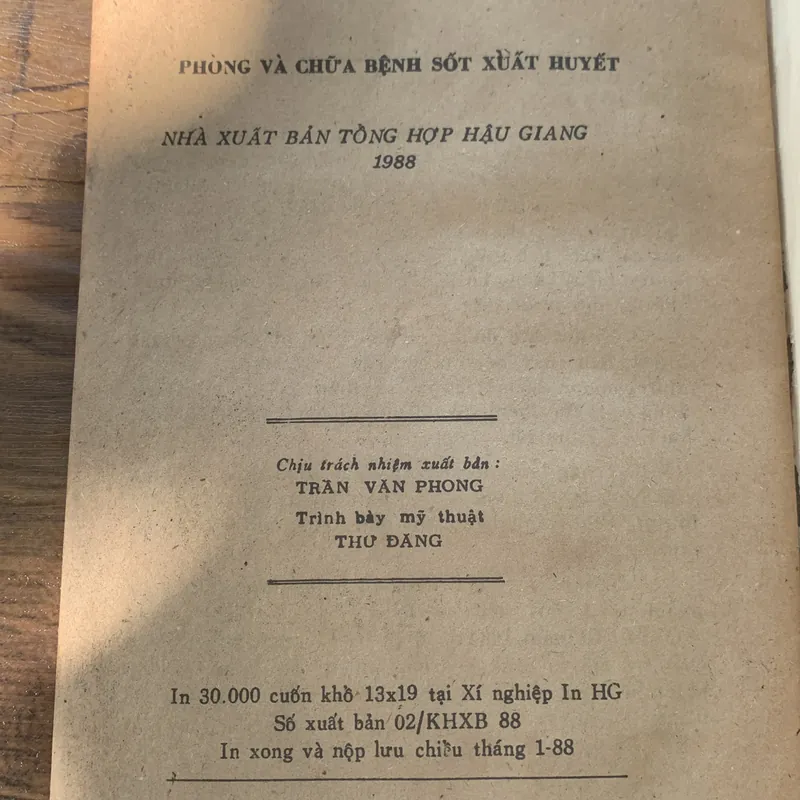 Phòng và Chữa bệnh sốt suất huyết, Trần Quang Nghiêm 713180