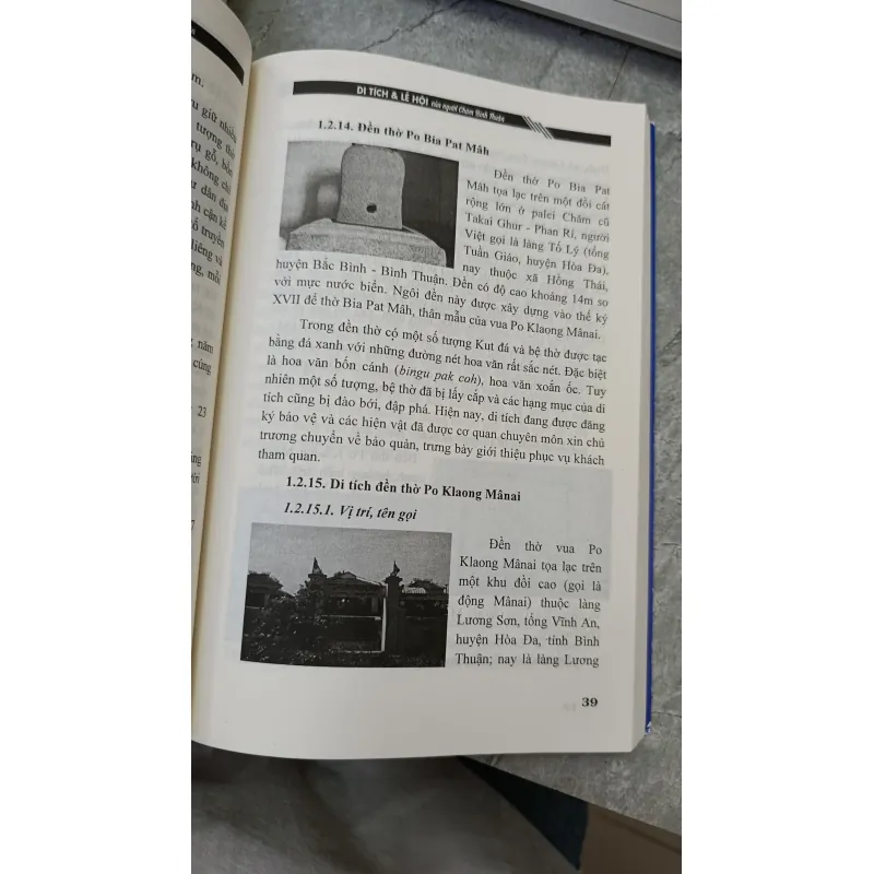 DI TÍCH VÀ LỄ HỘI CỦA NGƯỜI CHĂM BÌNH THUẬN - LÂM TẤN BÌNH 707392