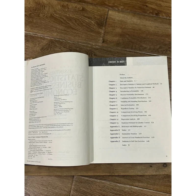 Essentials of Statistics for Business and Economic - Anderson & Sweeney & Williams 750714