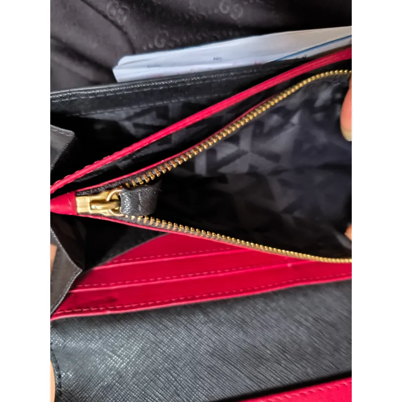 Túi xách nữ GIOGIO da PU phối màu đỏ đen thời trang 752694