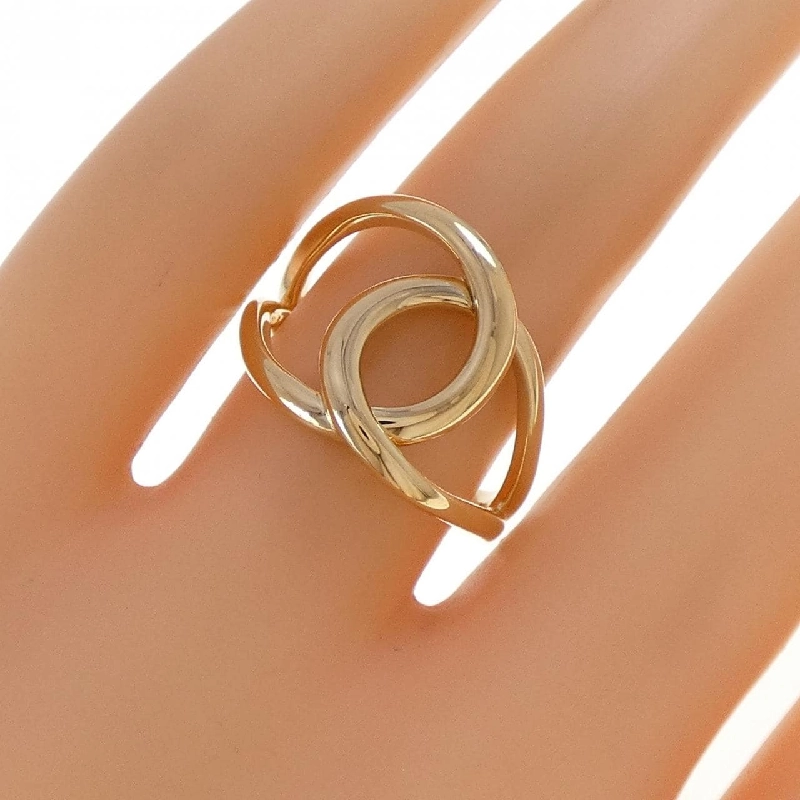 Nhẫn K18YG Vandome - Hàng hiệu Authentic 836673