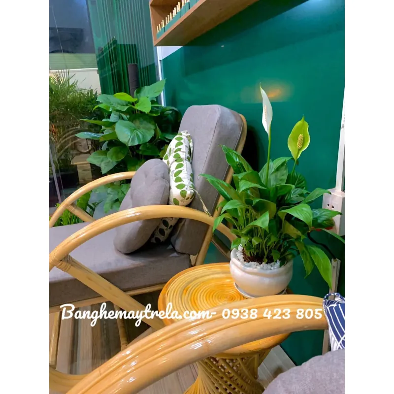 Sofa đơn mây tre 739612