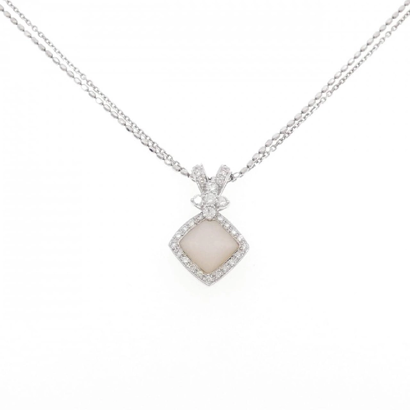 K18WG Dây chuyền ngọc trai mẹ - Hàng hiệu Chính hãng 847367