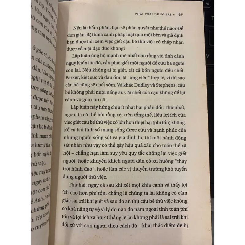 PHẢI TRÁI ĐÚNG SAI - MICHAEL SANDEL (HỒ ĐẮC PHƯƠNG DỊCH) 1022858