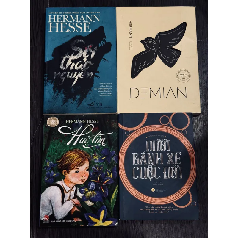 Combo 4 tác phẩm Hermann Hesse (đọc mô tả) 593570