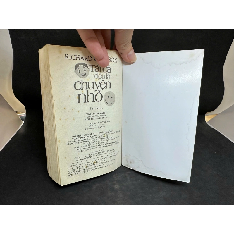 [Phiên Chợ Sách Cũ] Tất Cả Đều Là Chuyện Nhỏ (Khổ Nhỏ) (Tặng Kèm Sách), 2018 - Richard Carlson H1809 SBM 702028