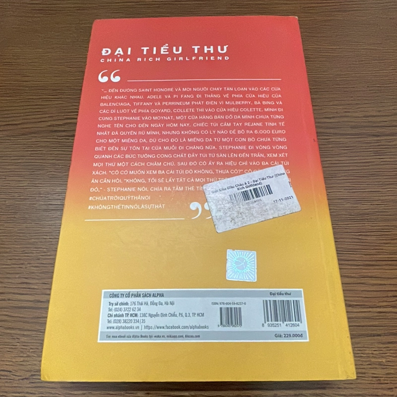 Đại tiểu thư 2 Kevin Kwan 357846