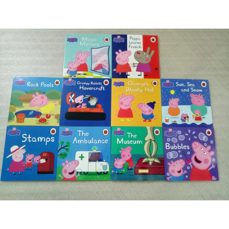 Truyện tranh Peppa pig tiếng Anh (combo 10 cuốn) 391522