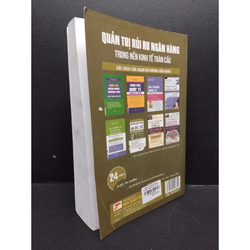 Quản trị rủi ro ngân hàng trong nền kinh tế toàn cầu mới 90% bẩn nhẹ HCM1906 Dương Hữu Hạng SÁCH GIÁO TRÌNH, CHUYÊN MÔN 915787