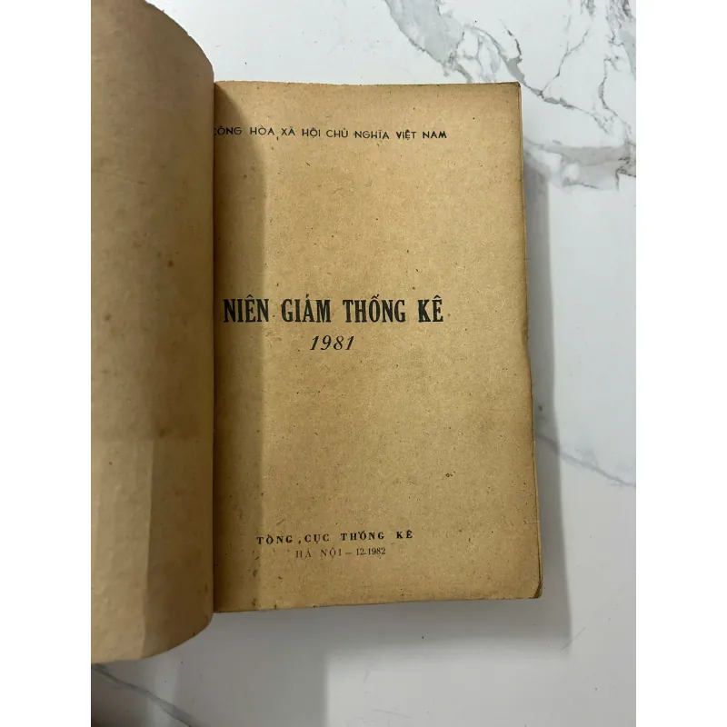 Niên giám thống kê 1981 - Tổng cục Thống kê 1023674