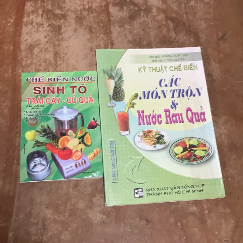 COMBO KỸ THUẬT CHẾ BIẾN CÁC MÓN TRỘN & NƯỚC RAU QUẢ - SINH TỐ TRÁI CÂY - CỦ QUẢ 786884