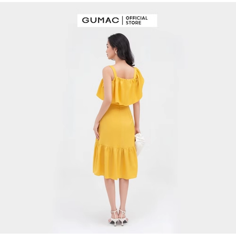 Đầm lệch vai Gumac size S 466551