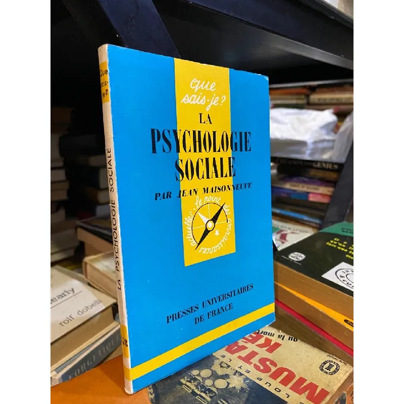 La Psychologie Sociale - Jean Maisonneuve 557605
