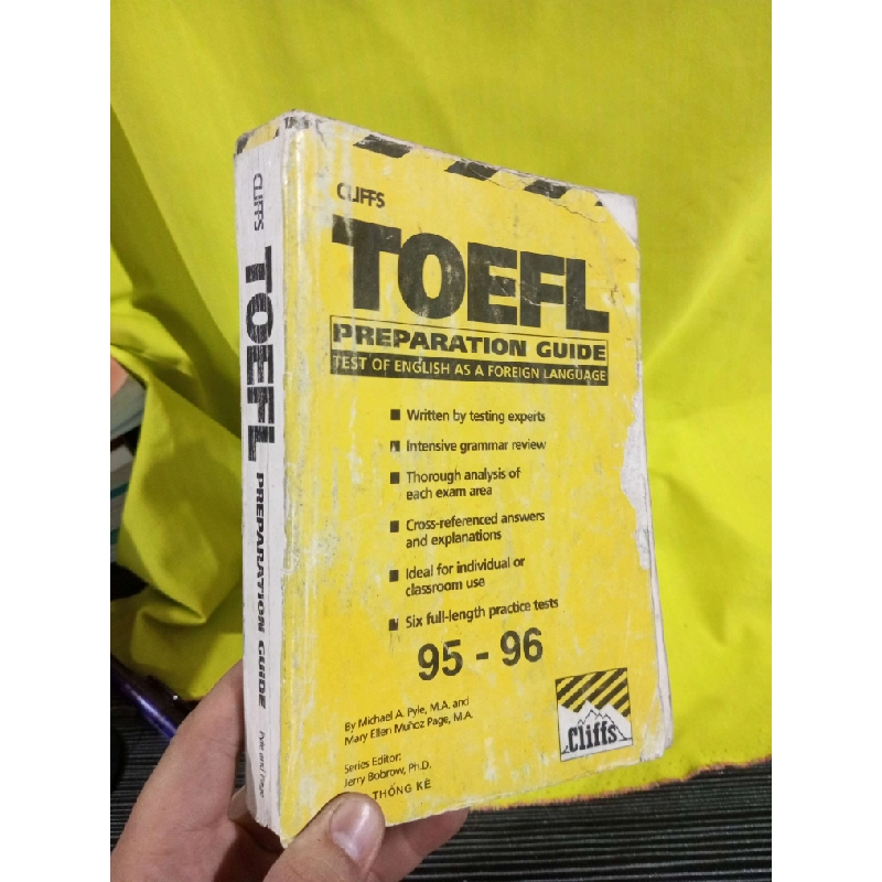 TOEFL Preparation Guide mới 80% ố (Sách tự học tiếng Anh) HLSC2404 1028331