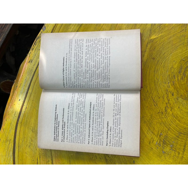 HIGHER MATHEMATICS- DIFFERENTIAL EQUATIONS MULTIPLE INTEGRALS SERI THEORY OF FUNCTIONS OF  544588