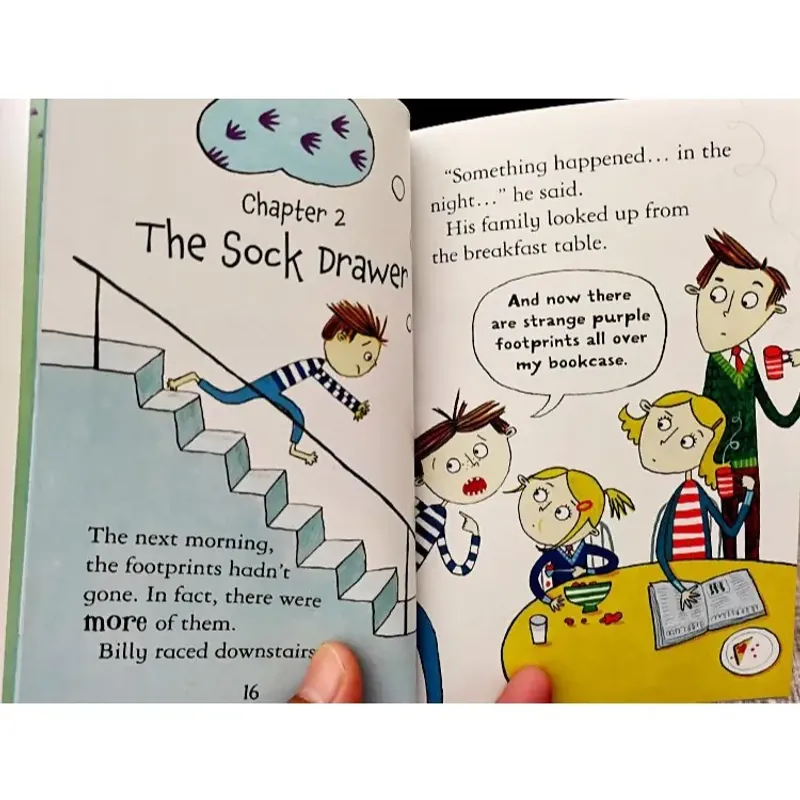 Sách - Billy and The Mini Monster 15 cuốn bản mới nhất full hộp 745683