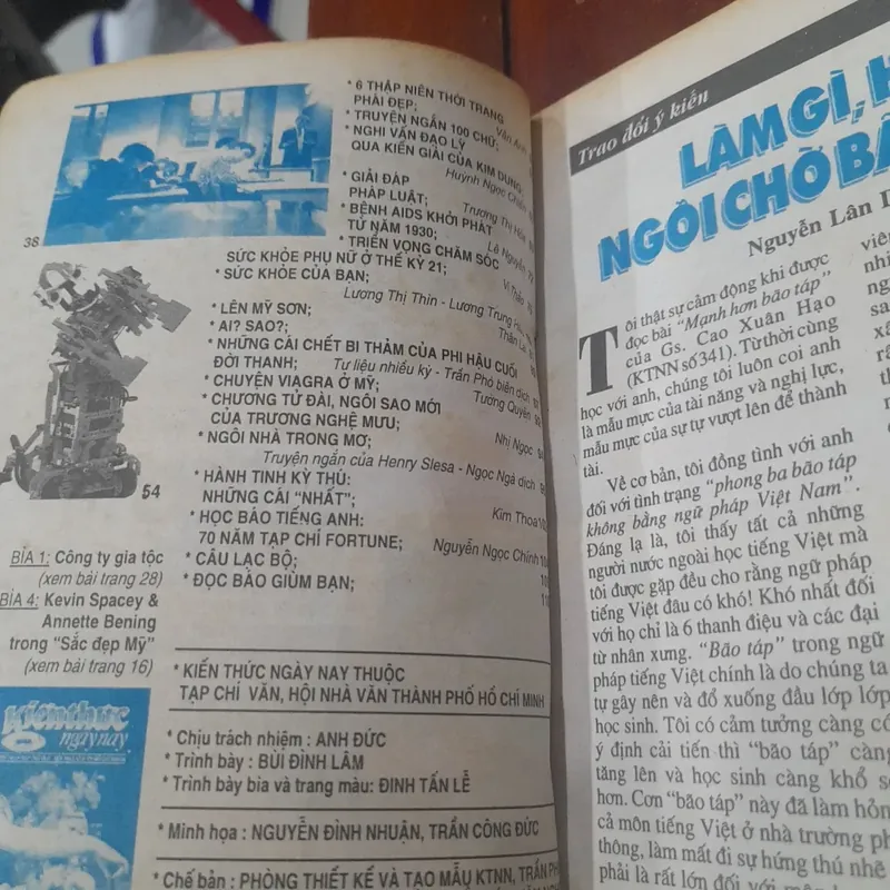 KIẾN THỨC NGÀY NAY số 346 ngày 20.3.2000 734984