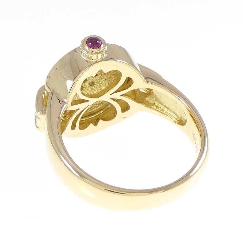 Nhẫn ruby K18YG 0.04CT 668665