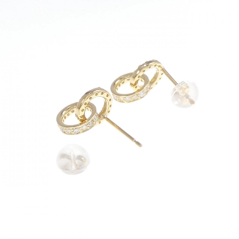 K18YG Bông tai kim cương 0.40CT - Hàng hiệu Chính hãng 867475